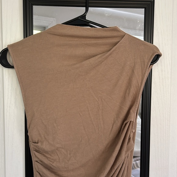 Enza Costa Tan Midi Dress - Picture 2 of 5